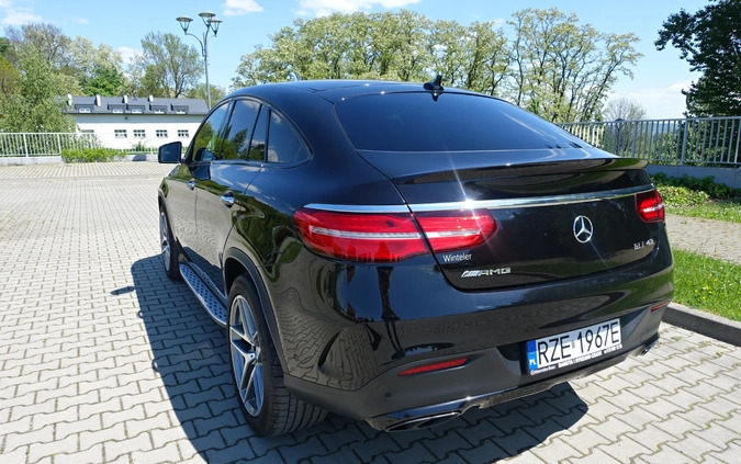 Mercedes-Benz GLE cena 255900 przebieg: 98065, rok produkcji 2018 z Gryfino małe 379